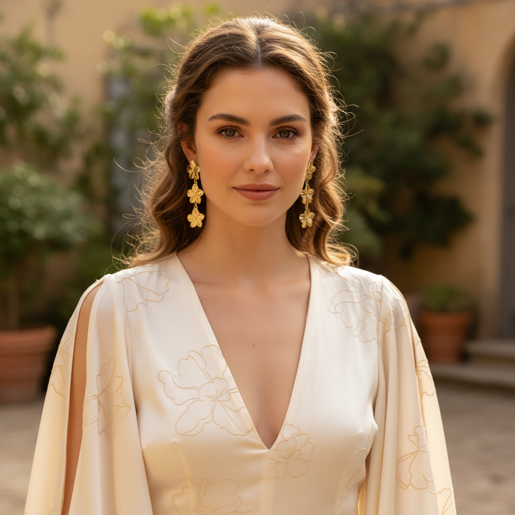Boucles d'oreilles FLORÉA