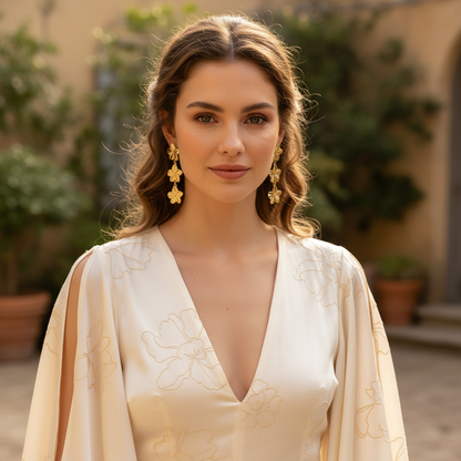 Boucles d'oreilles FLORÉA