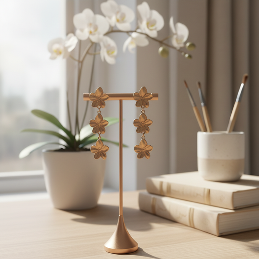 Boucles d'oreilles FLORÉA